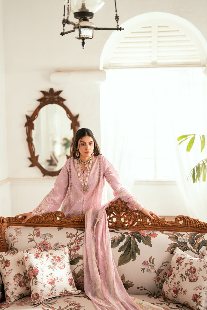 Qalamkar | Luxury Lawn Eid Edit | SB-06 Komal - Official Qalamkar stockist in UK - Sakeena London