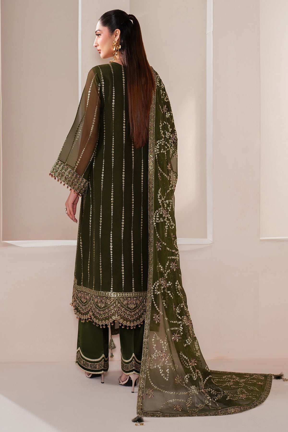 Alizeh | Handcrafted Eid Edit 25 | AF-HM-4033-Olivia - Official Alizeh stockist in UK - Sakeena London