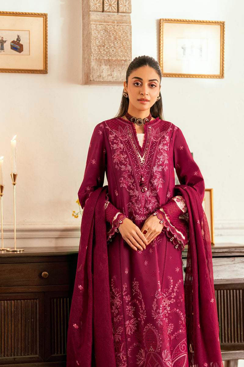 Qalamkar | Luxury Lawn Eid Edit | SB-02 Sameen - Official Qalamkar stockist in UK - Sakeena London