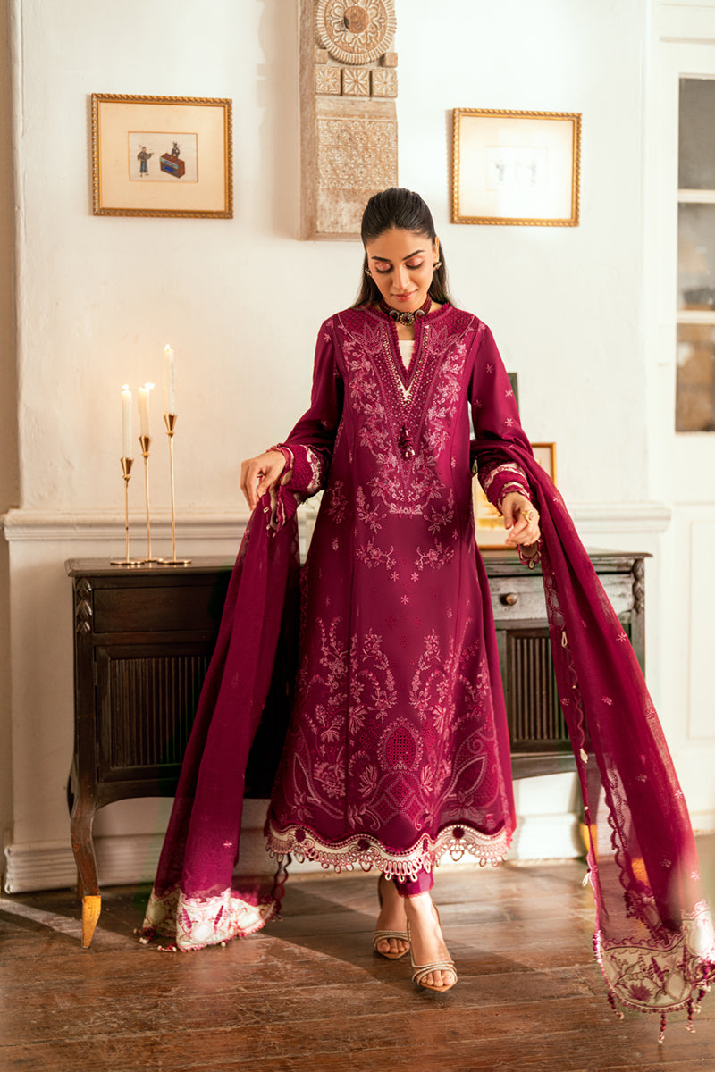 Qalamkar | Luxury Lawn Eid Edit | SB-02 Sameen - Official Qalamkar stockist in UK - Sakeena London