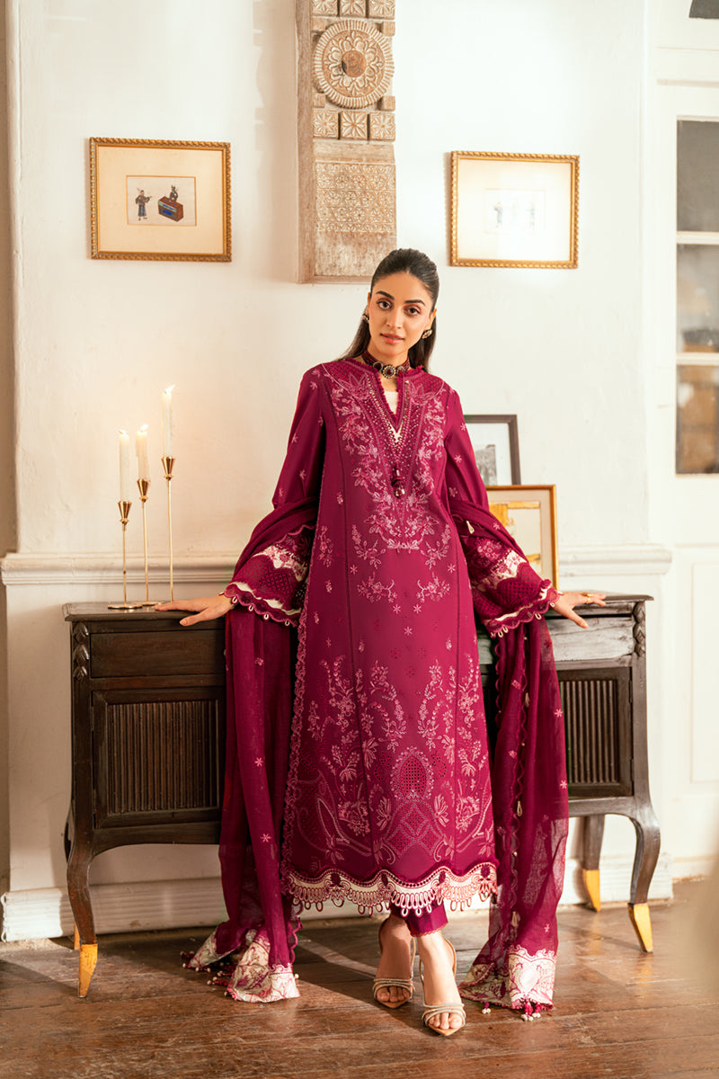 Qalamkar | Luxury Lawn Eid Edit | SB-02 Sameen - Official Qalamkar stockist in UK - Sakeena London