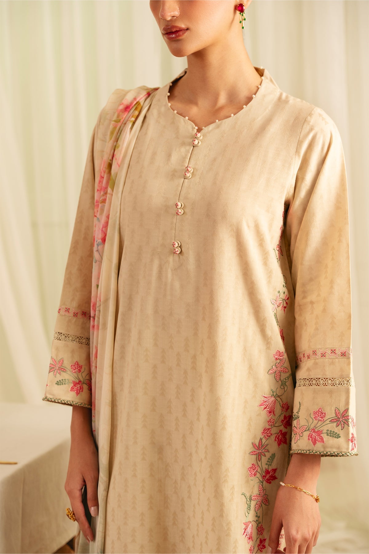 Sahar | Festive Edit | Botanic Beige - Official Sahar stockist in UK - Sakeena London