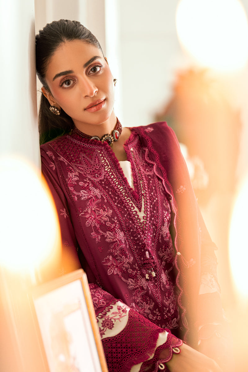 Qalamkar | Luxury Lawn Eid Edit | SB-02 Sameen - Official Qalamkar stockist in UK - Sakeena London