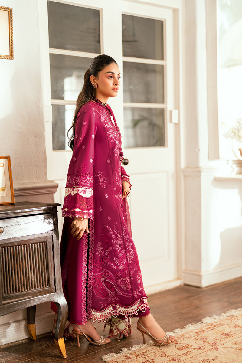 Qalamkar | Luxury Lawn Eid Edit | SB-02 Sameen - Official Qalamkar stockist in UK - Sakeena London