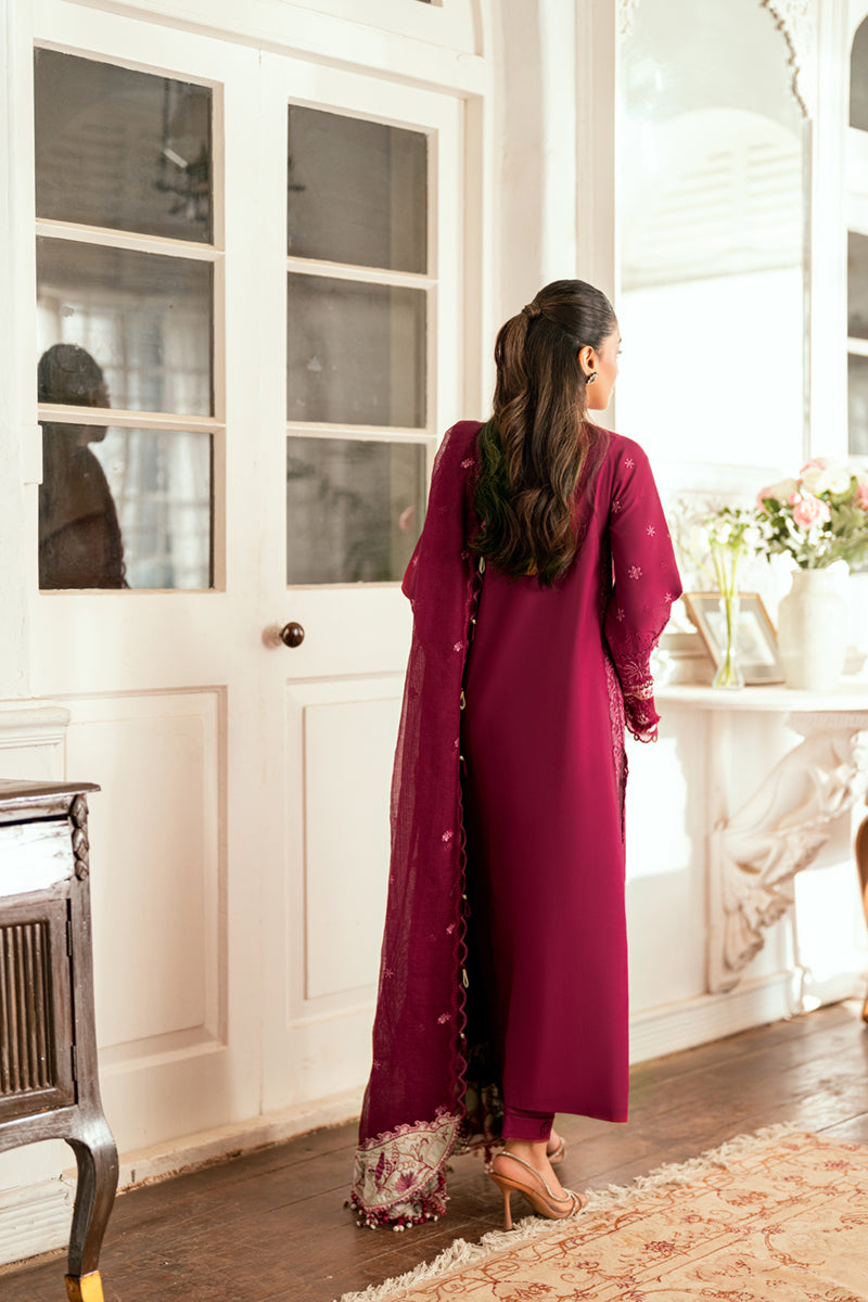 Qalamkar | Luxury Lawn Eid Edit | SB-02 Sameen - Official Qalamkar stockist in UK - Sakeena London