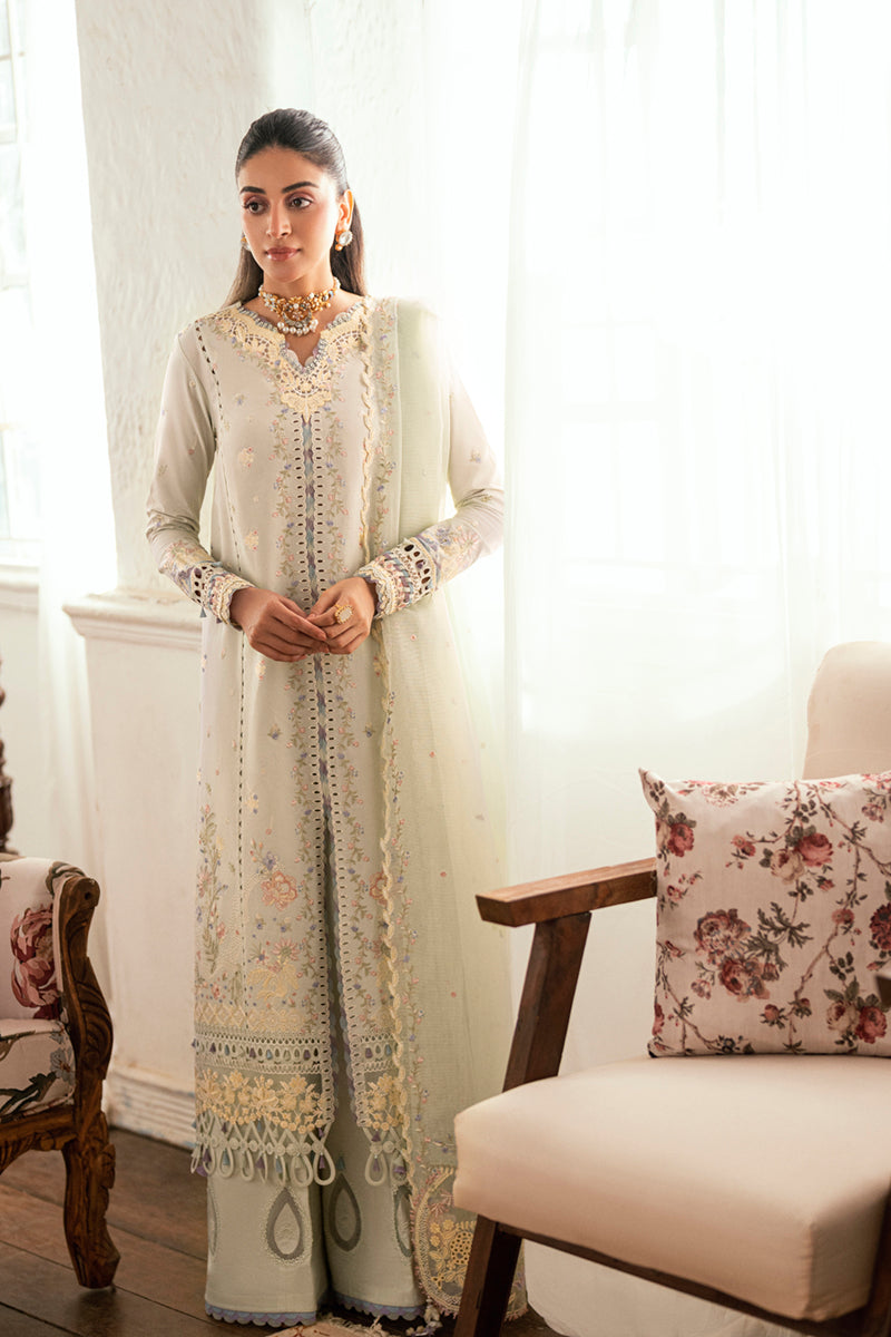 Qalamkar | Luxury Lawn Eid Edit | SB-08 Rimsha - Official Qalamkar stockist in UK - Sakeena London