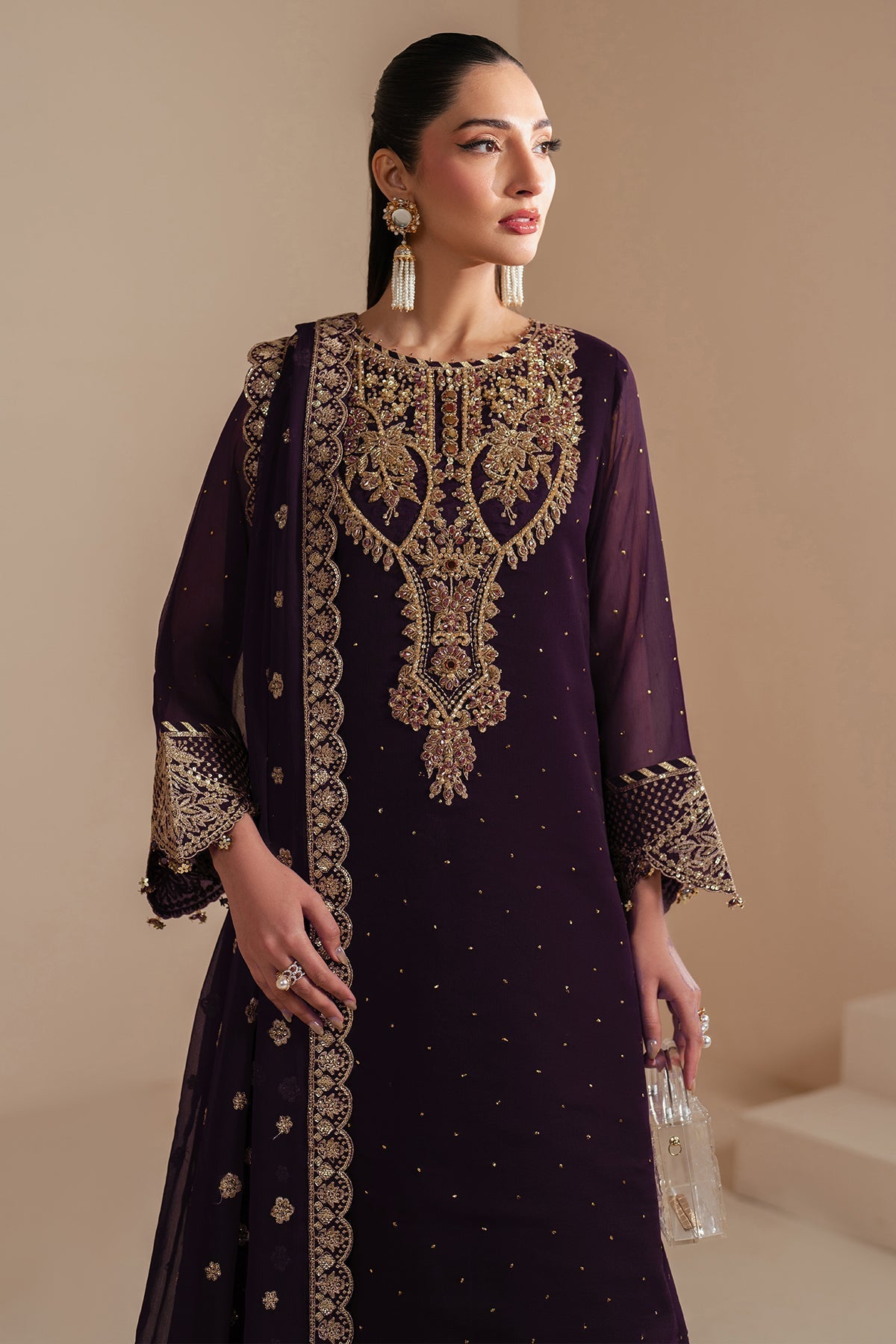 Alizeh | Handcrafted Eid Edit 25 | AF-HM-4038-Sirus - Official Alizeh stockist in UK - Sakeena London