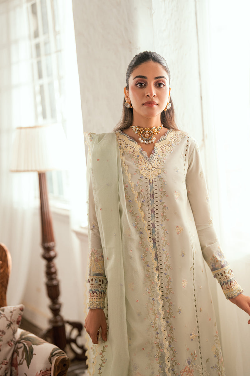 Qalamkar | Luxury Lawn Eid Edit | SB-08 Rimsha - Official Qalamkar stockist in UK - Sakeena London