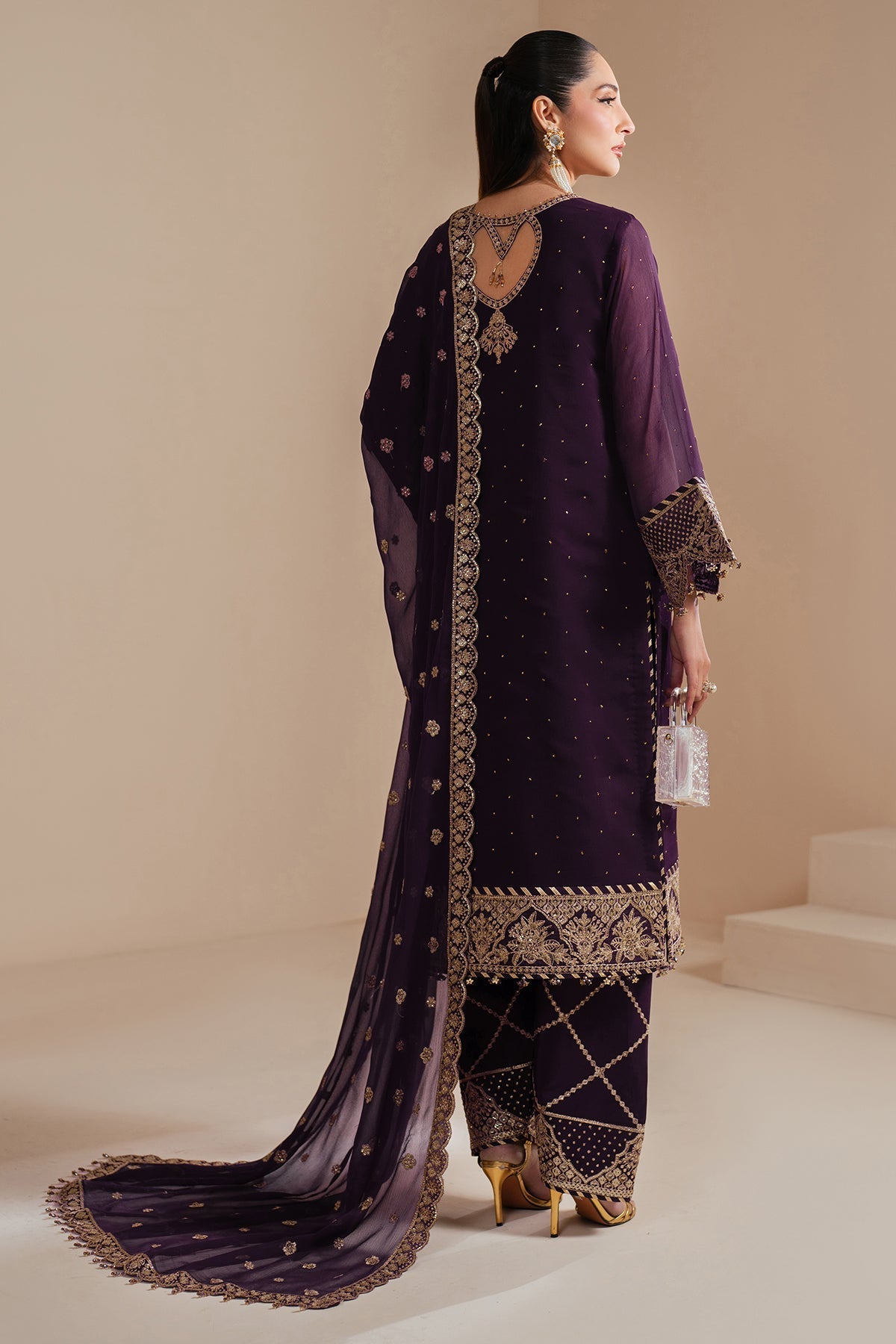 Alizeh | Handcrafted Eid Edit 25 | AF-HM-4038-Sirus - Official Alizeh stockist in UK - Sakeena London
