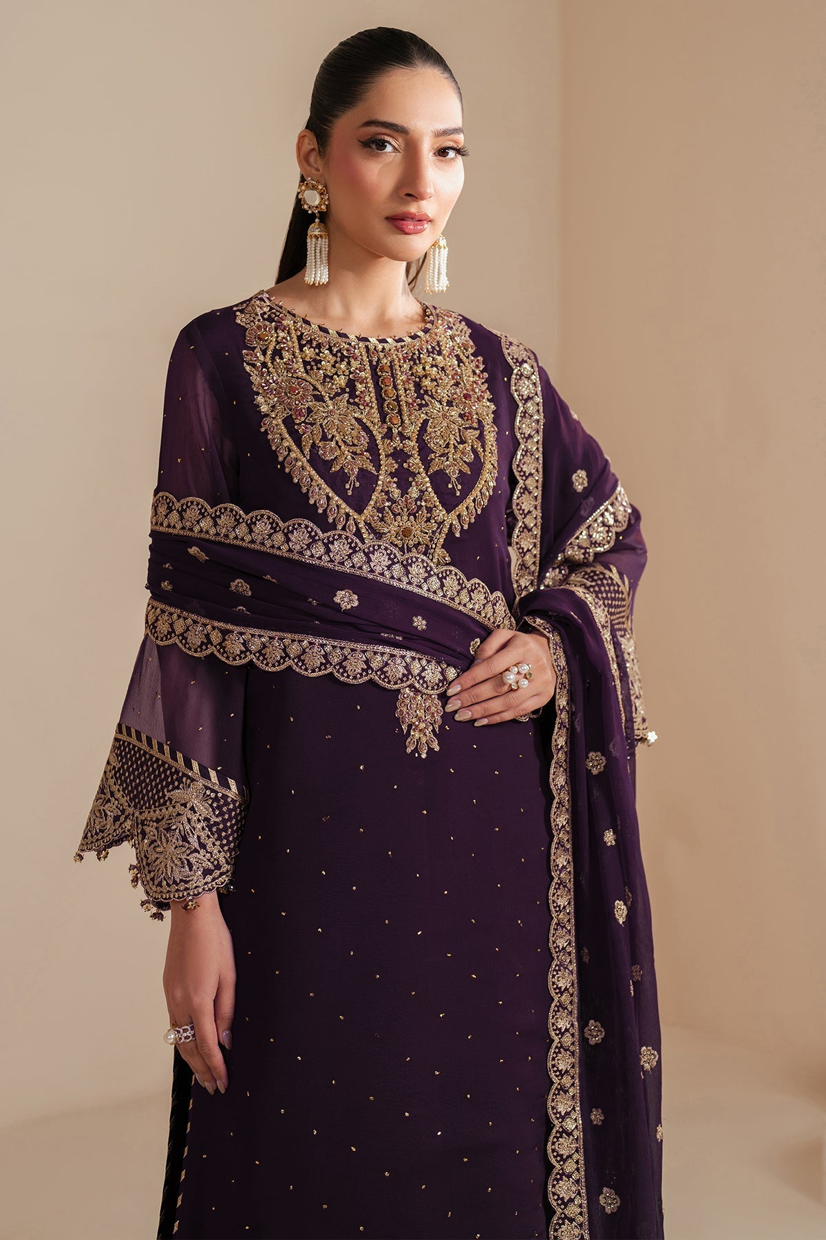 Alizeh | Handcrafted Eid Edit 25 | AF-HM-4038-Sirus - Official Alizeh stockist in UK - Sakeena London