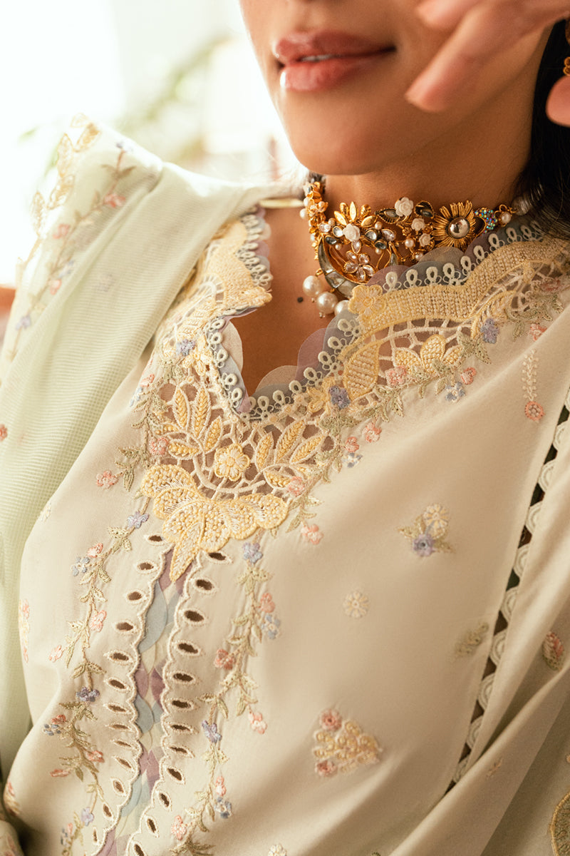Qalamkar | Luxury Lawn Eid Edit | SB-08 Rimsha - Official Qalamkar stockist in UK - Sakeena London