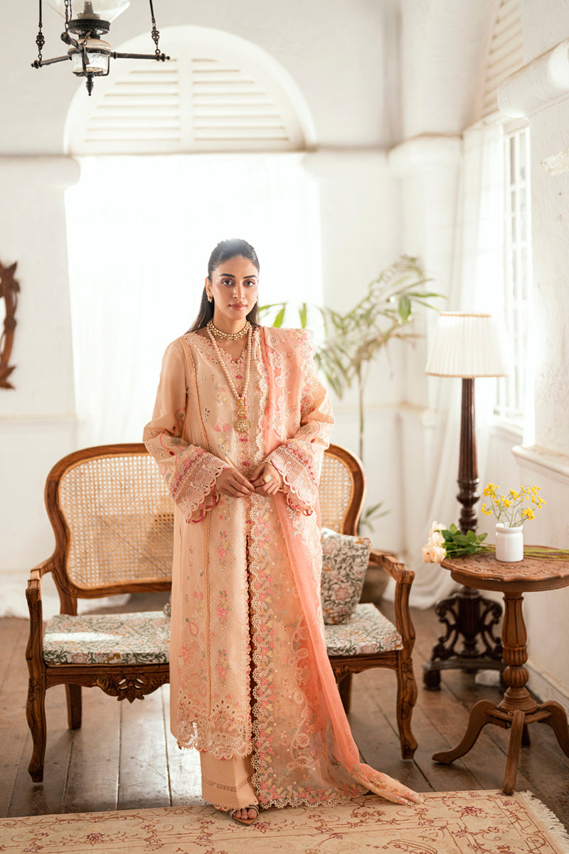 Qalamkar | Luxury Lawn Eid Edit | SB-07 Zoya - Official Qalamkar stockist in UK - Sakeena London