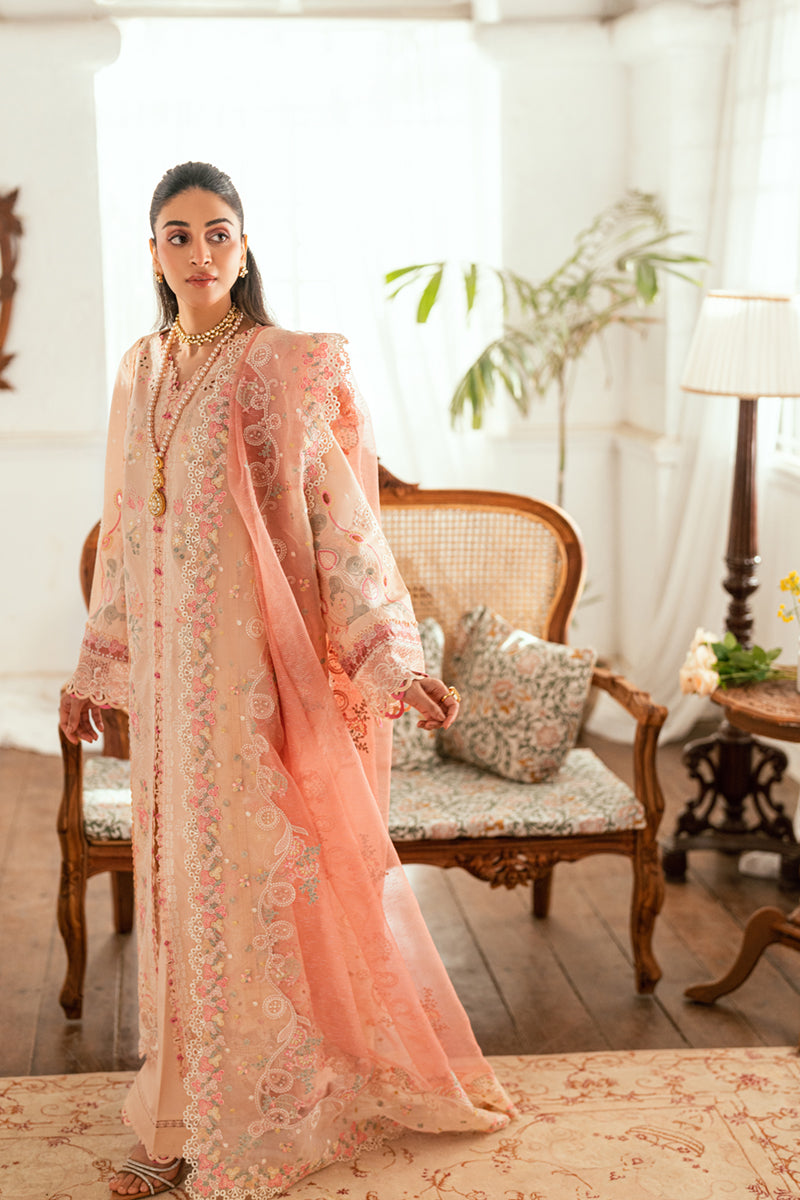 Qalamkar | Luxury Lawn Eid Edit | SB-07 Zoya - Official Qalamkar stockist in UK - Sakeena London