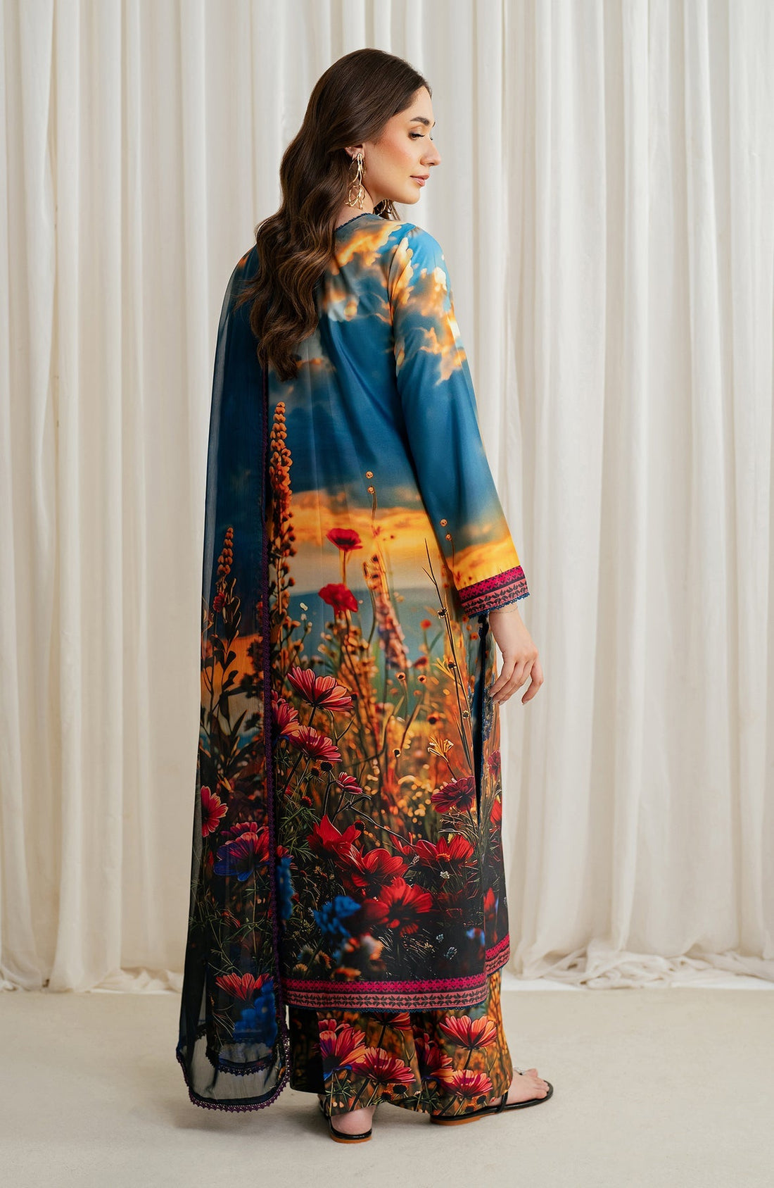 Zarif | Prints 24 | ZGS 04 OCEAN - Official Zarif stockist in UK - Sakeena London