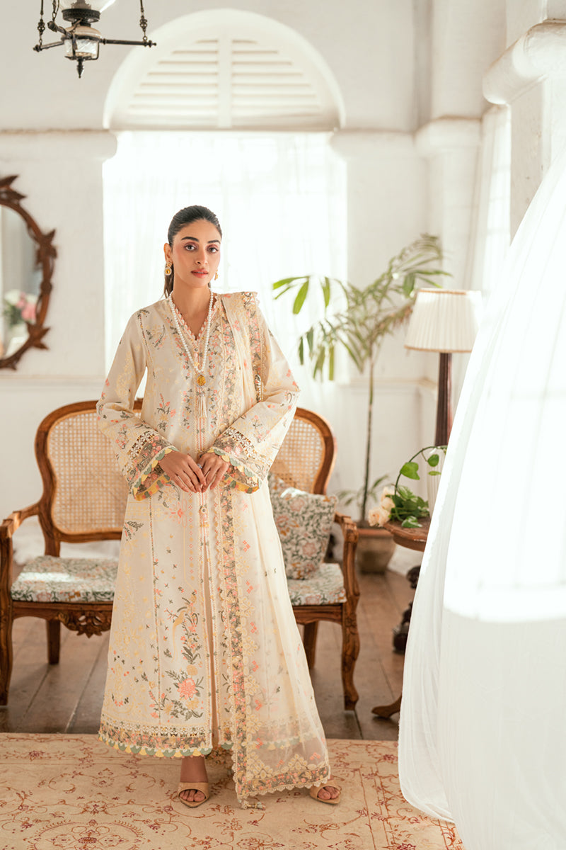 Qalamkar | Luxury Lawn Eid Edit | SB-01 Rina - Official Qalamkar stockist in UK - Sakeena London