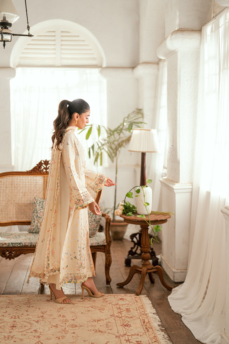 Qalamkar | Luxury Lawn Eid Edit | SB-01 Rina - Official Qalamkar stockist in UK - Sakeena London