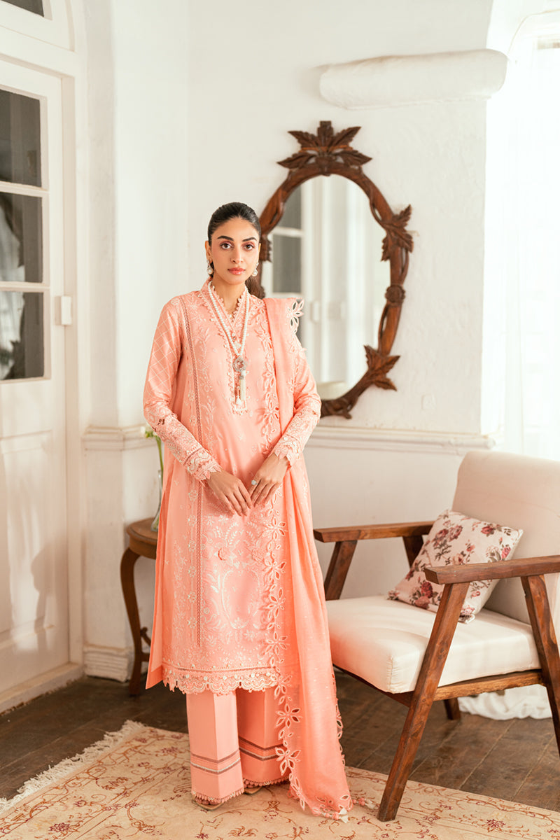 Qalamkar | Luxury Lawn Eid Edit | SB-12 Jafa - Official Qalamkar stockist in UK - Sakeena London