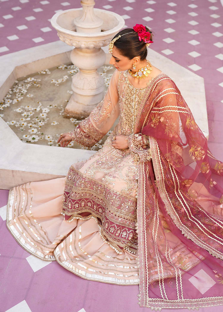 Mehak Yaqoob | Serene Wedding Formals | Cherry Blossom - Official Mehak Yaqoob stockist in UK - Sakeena London