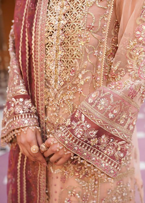 Mehak Yaqoob | Serene Wedding Formals | Cherry Blossom - Official Mehak Yaqoob stockist in UK - Sakeena London