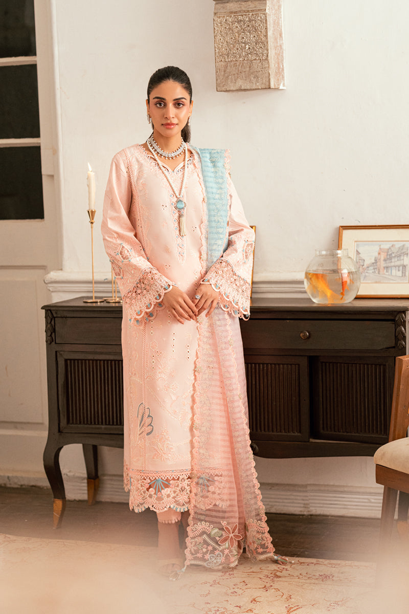 Qalamkar | Luxury Lawn Eid Edit | SB-05 Aleeza - Official Qalamkar stockist in UK - Sakeena London