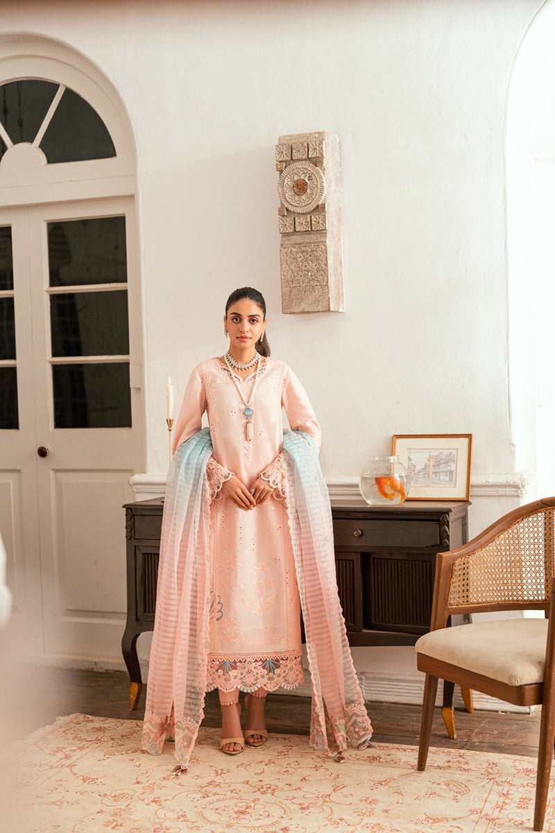 Qalamkar | Luxury Lawn Eid Edit | SB-05 Aleeza - Official Qalamkar stockist in UK - Sakeena London