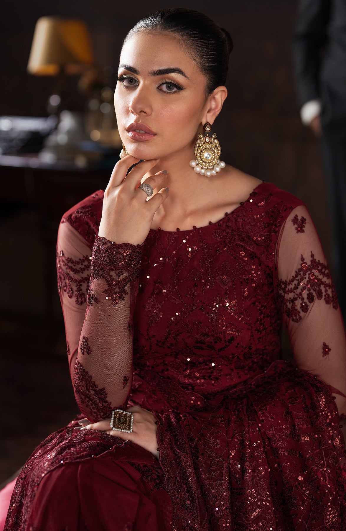 Zarif | Rouge Formals | ZRW 02 MABEL - Official Zarif stockist in UK - Sakeena London
