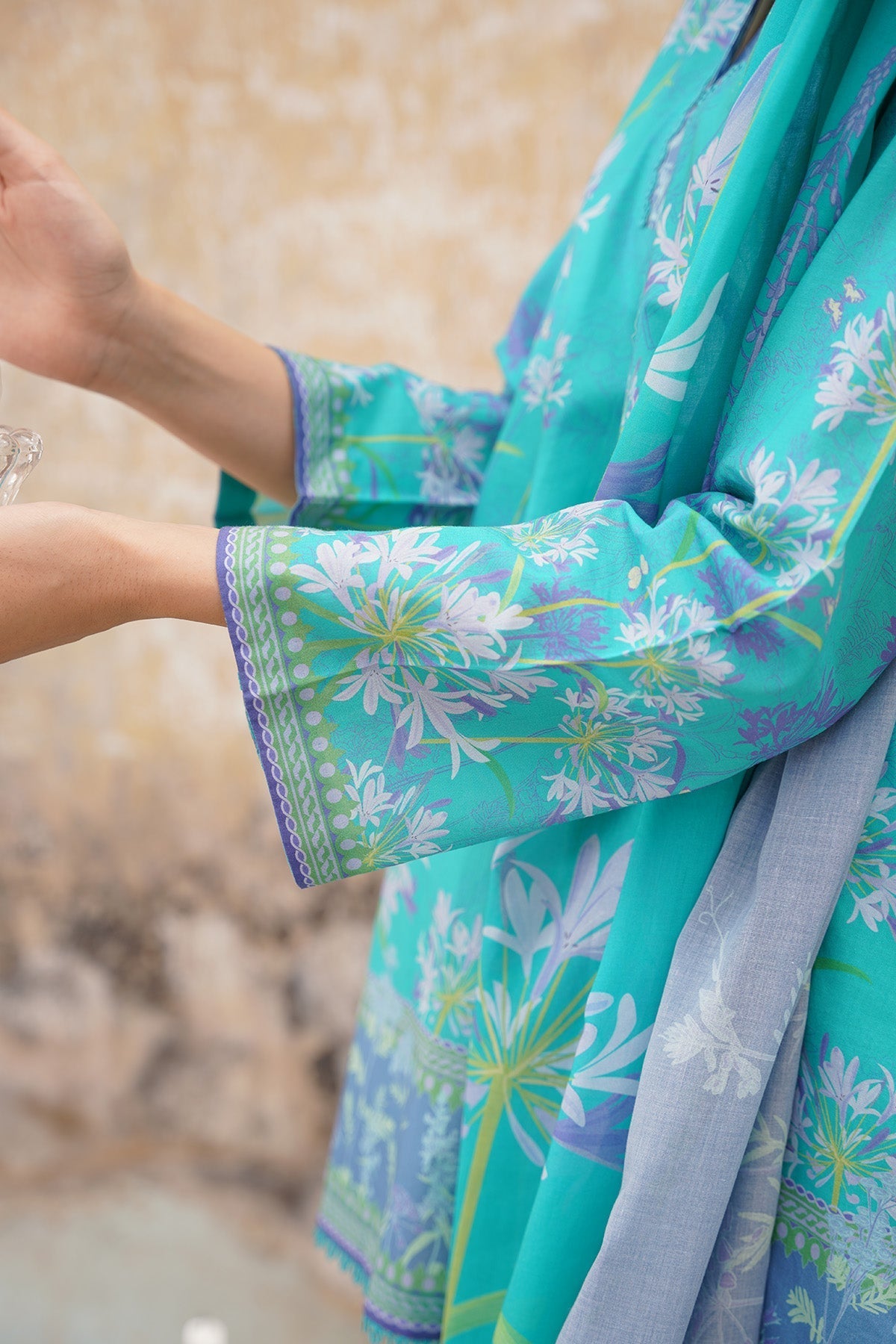 Sahr | Selene Vol 2 | Lavender Skiesa - Official Sahar stockist in UK - Sakeena London