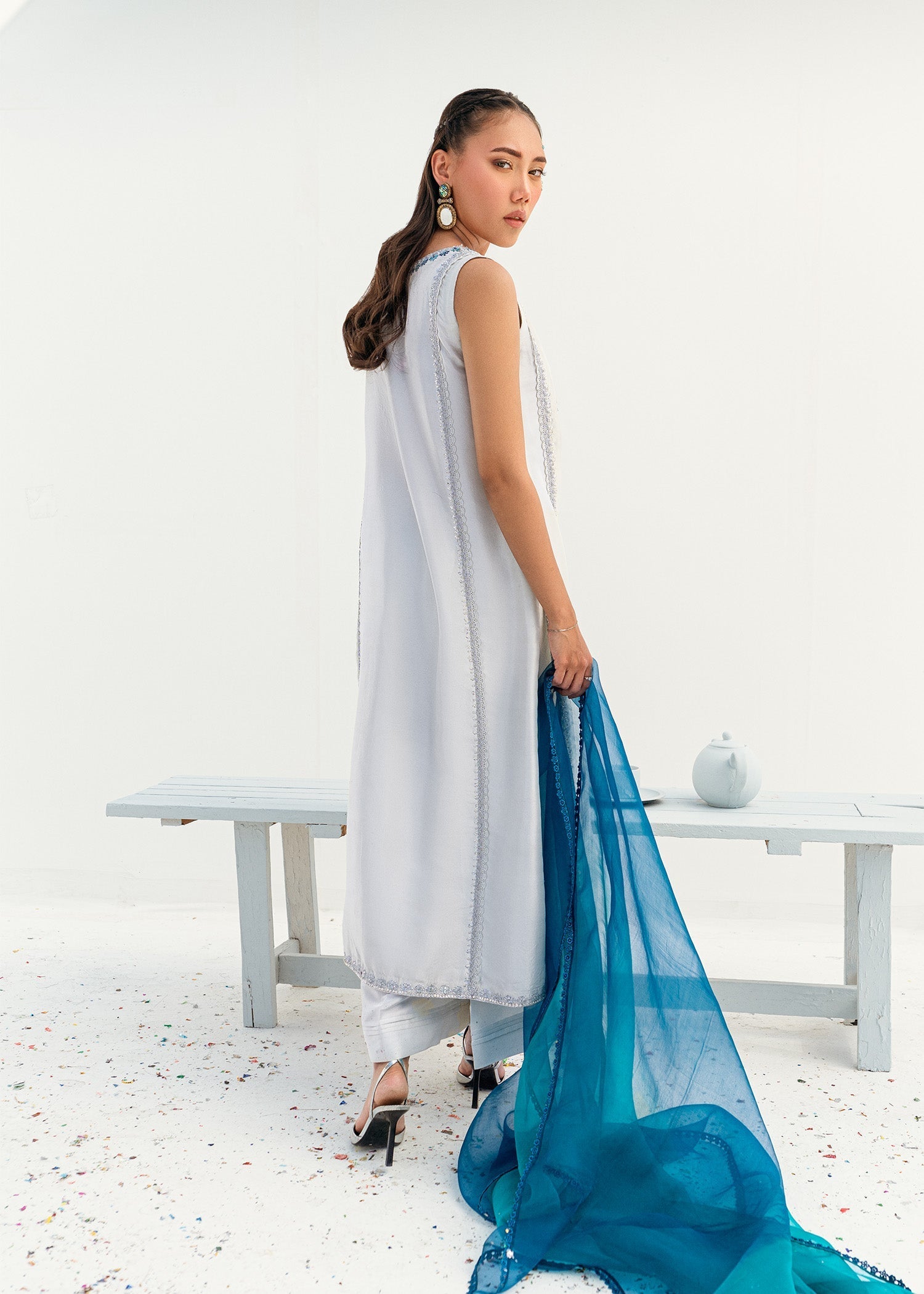 Umsha | Confetti 25 | STARLIGHT LACE - Official Umsha stockist in UK - Sakeena London