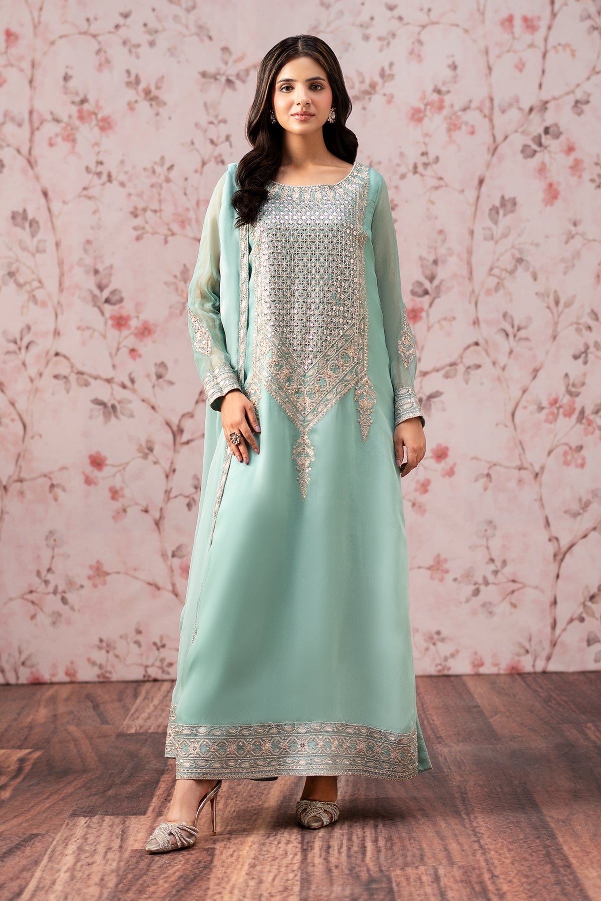 Charizma | Festive Pret | 3-PC Embroidered CMA-6-434