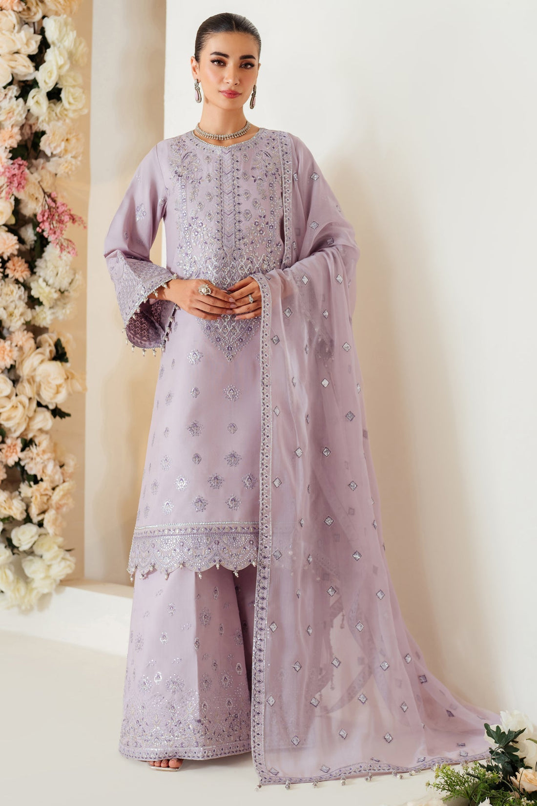 Alizeh | Luxury Raw Silk | AF-RS-02-BERRY - Official Alizeh stockist in UK - Sakeena London