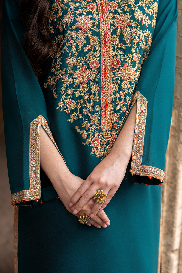 Saad Shaikh | Zaria Festive Pret 25 | LUXE - Official Saad Shaikh stockist in UK - Sakeena London