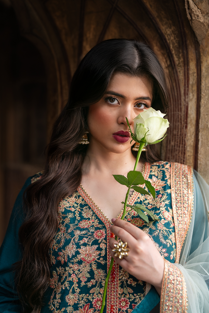 Saad Shaikh | Zaria Festive Pret 25 | LUXE - Official Saad Shaikh stockist in UK - Sakeena London