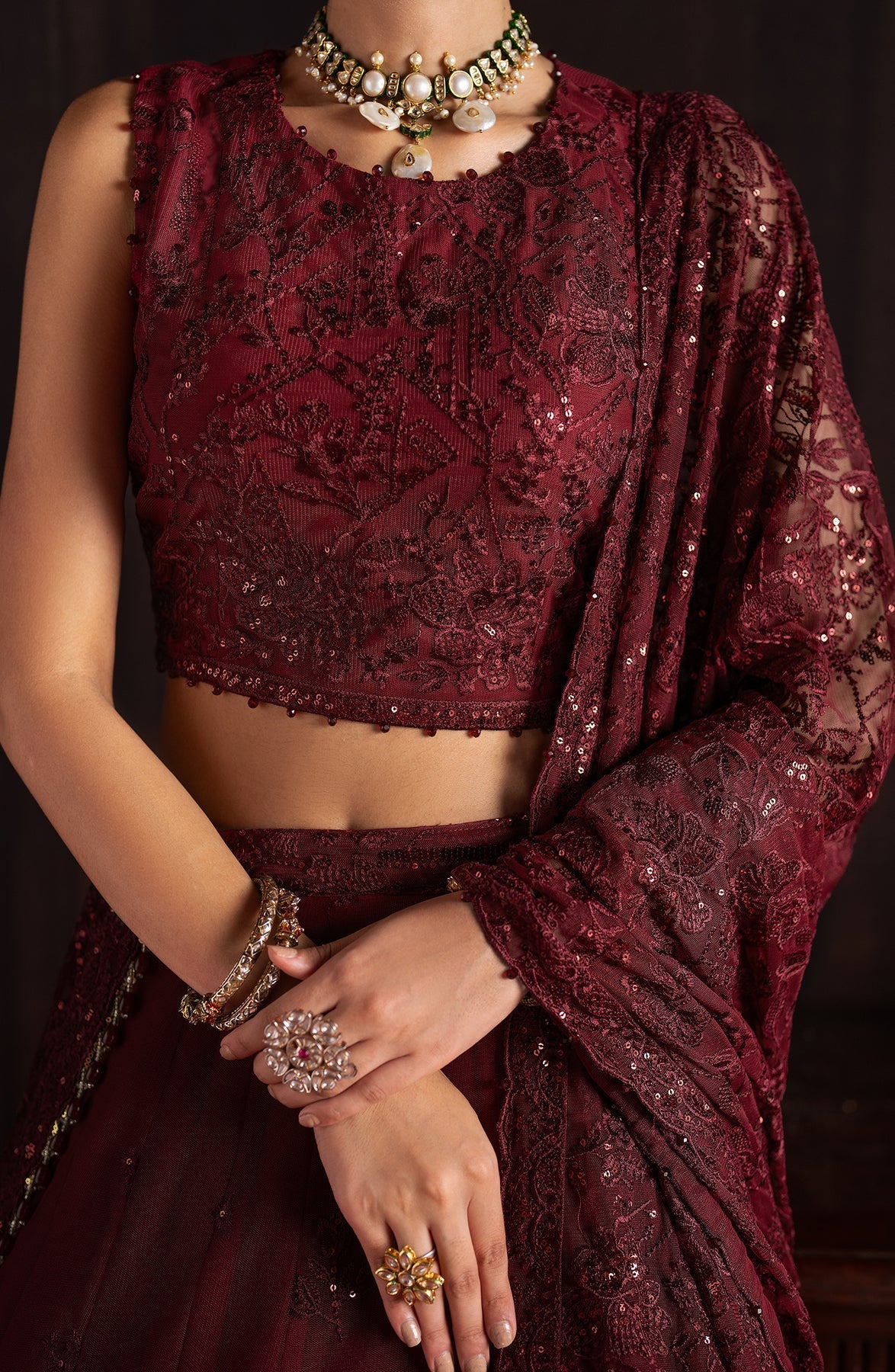 Zarif | Rouge Formals | ZRW 02 MABEL - Official Zarif stockist in UK - Sakeena London