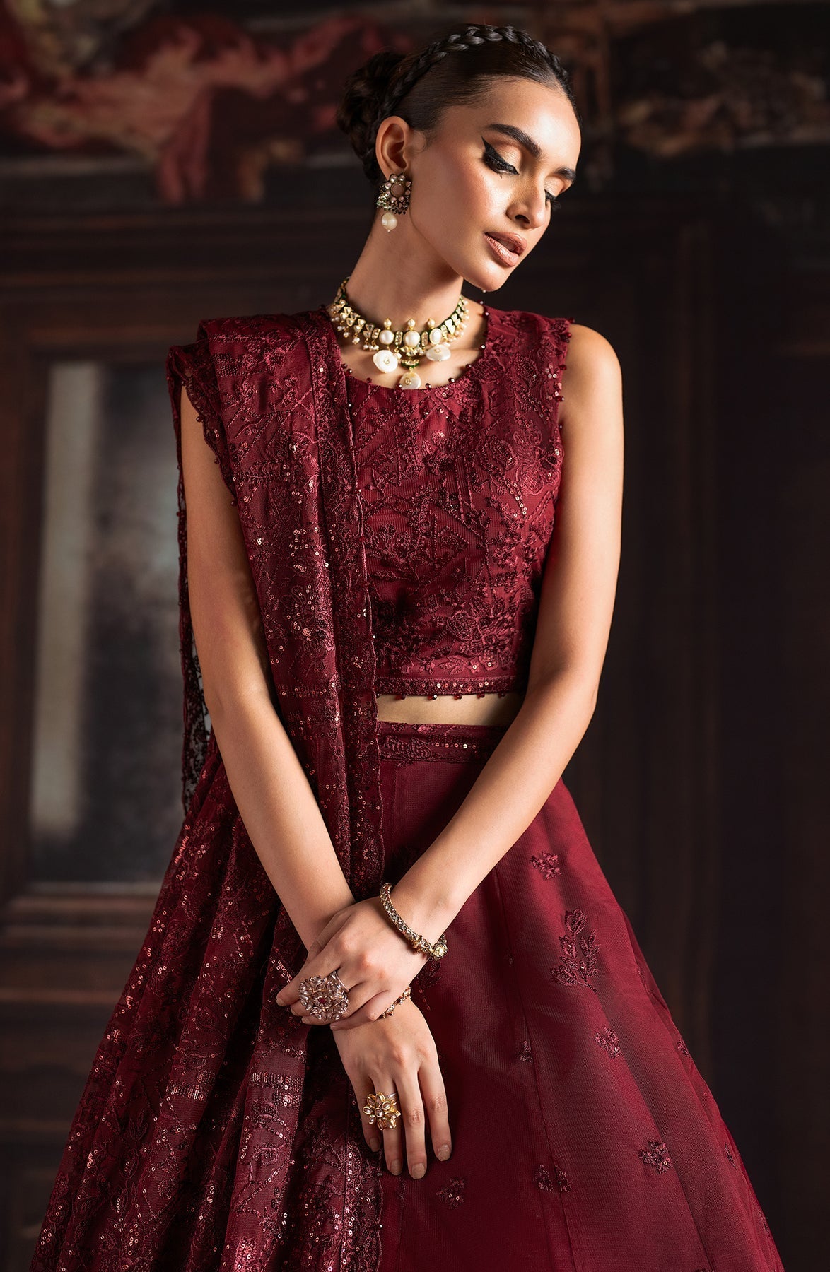 Zarif | Rouge Formals | ZRW 02 MABEL - Official Zarif stockist in UK - Sakeena London