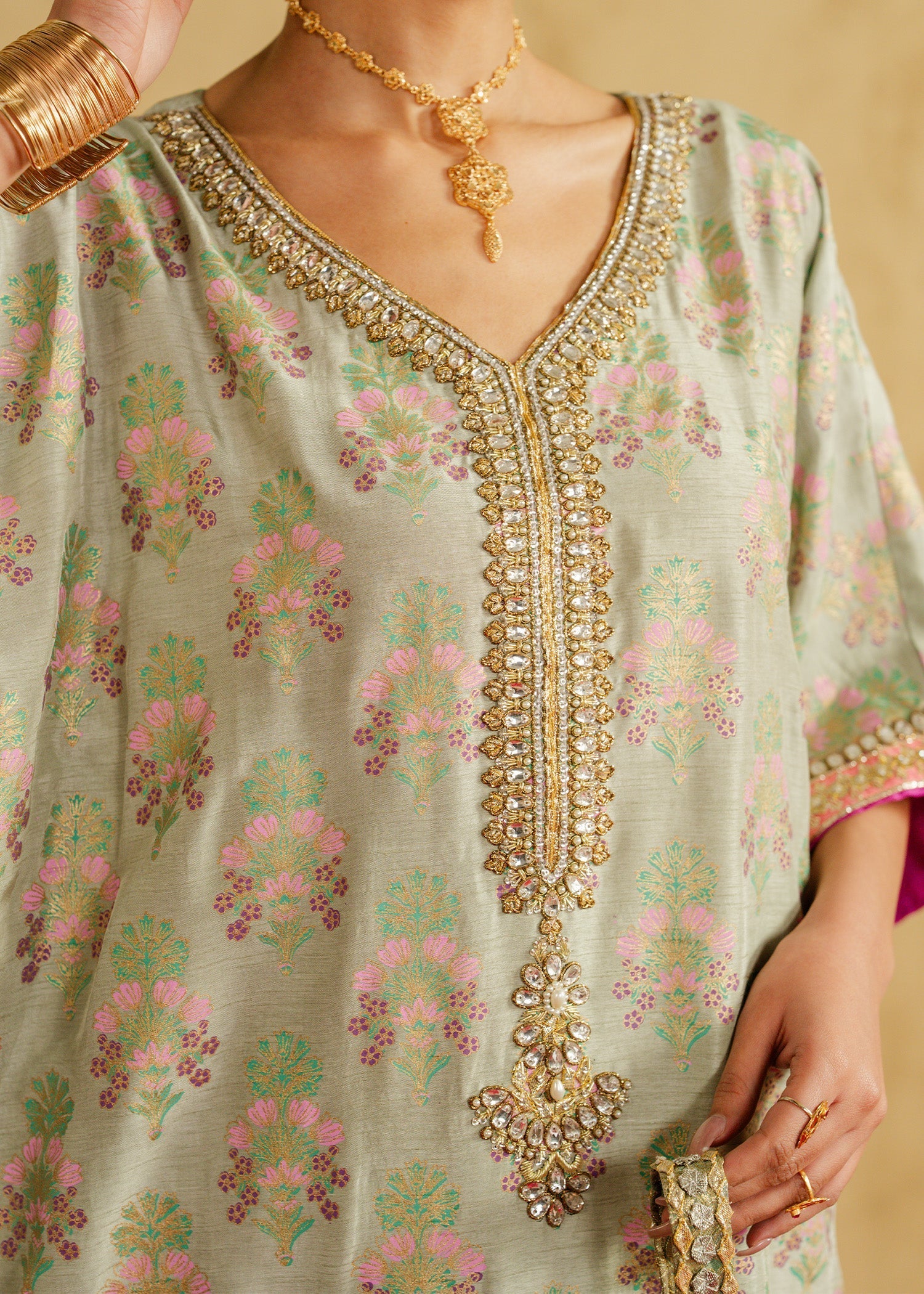 Mahgul | Chanderi Eid Edit | Hazel