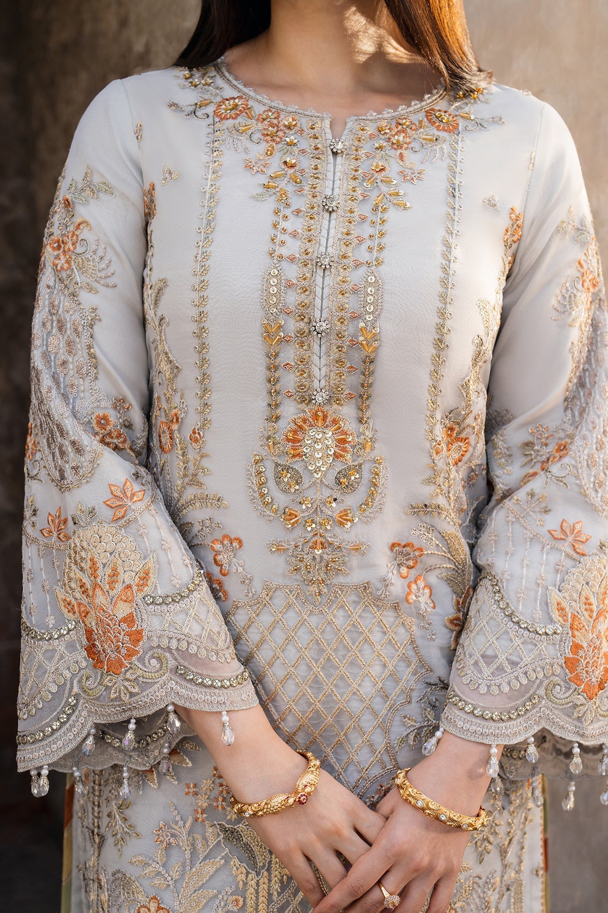 Imrozia Premium | Meeras Luxury Eid 25 | I-223 NEELAM - Official Imrozia Premium stockist in UK - Sakeena London