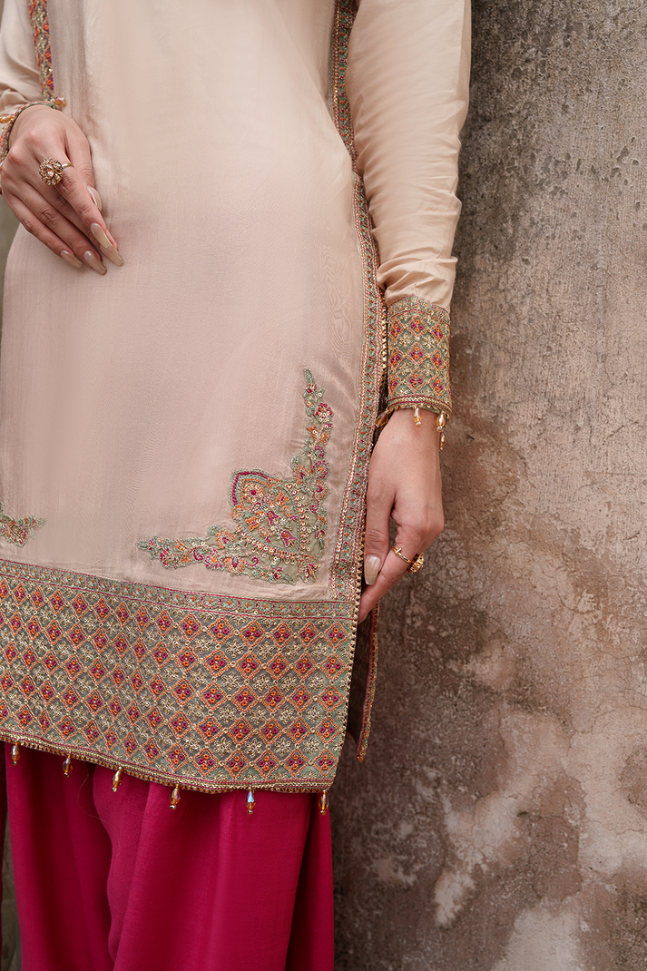 Saad Shaikh | Zaria Festive Pret 25 | SIERRA - Official Saad Shaikh stockist in UK - Sakeena London