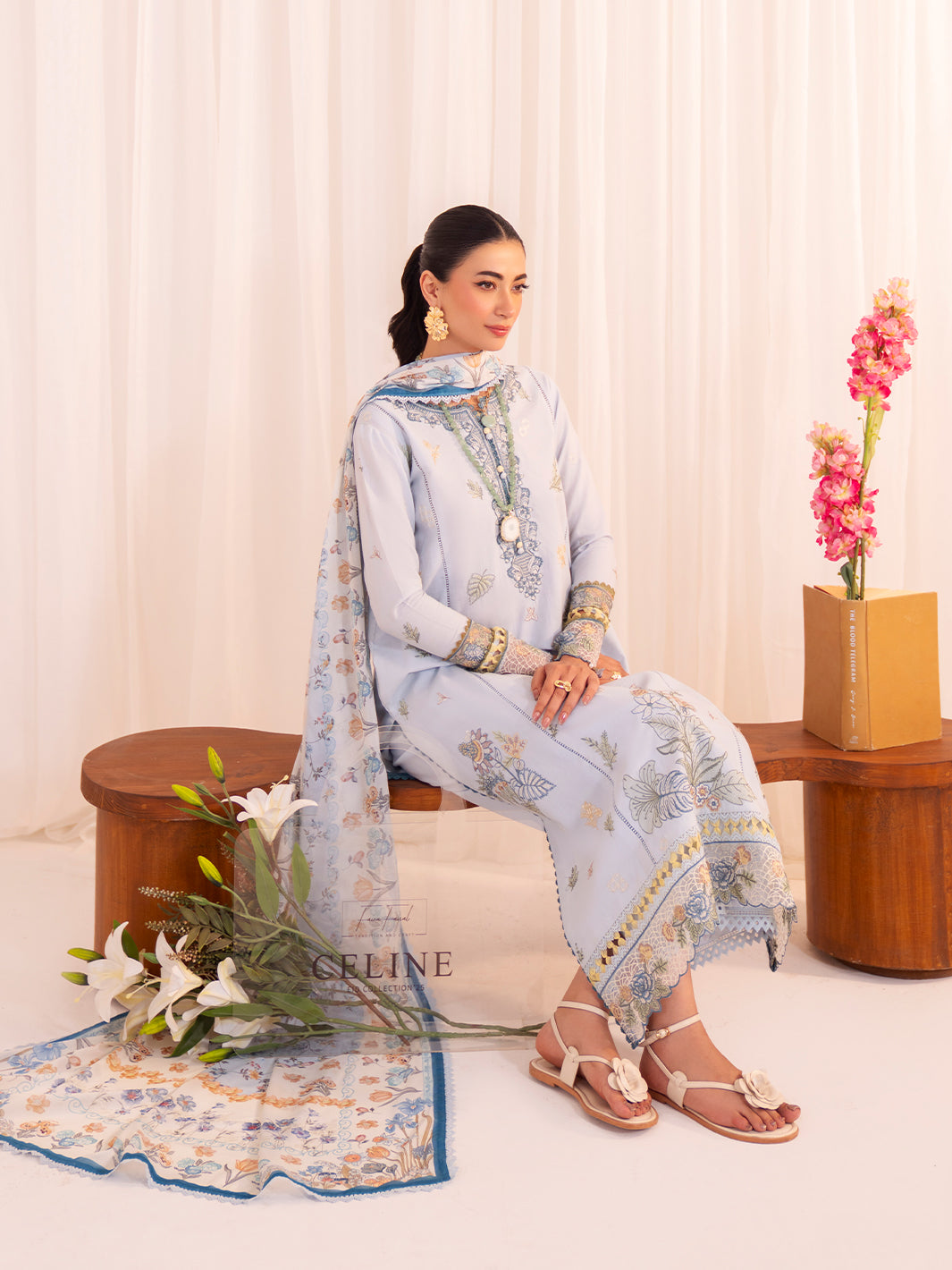 Faiza Faisal | Celine Eid 25 | ROMY - Official Faiza Faisal stockist in UK - Sakeena London