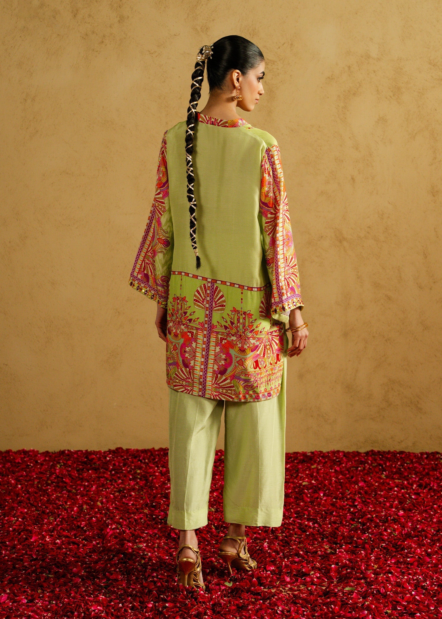 Mahgul | Chanderi Eid Edit | Jade Royale