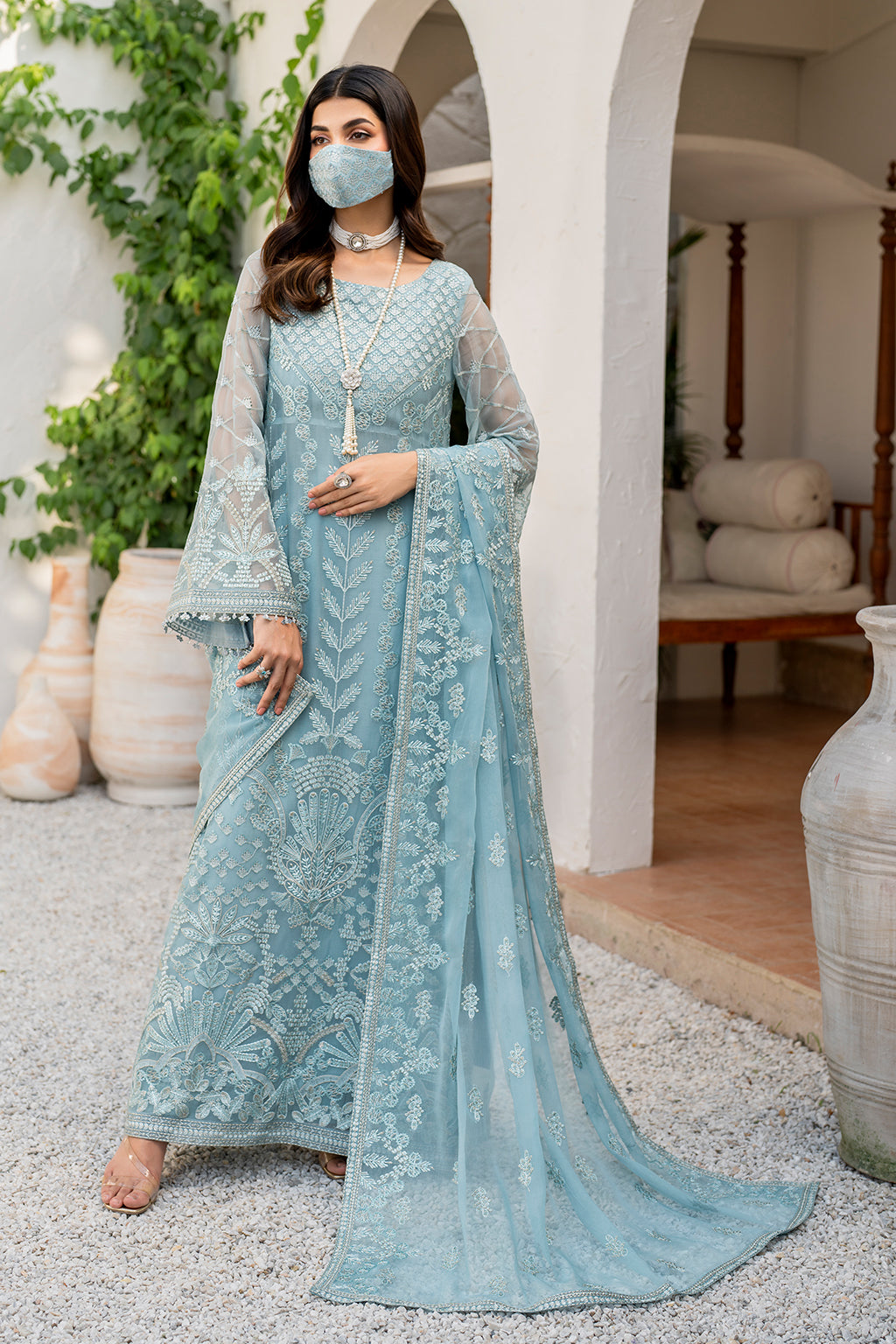 Flossie | Naqsh Formals | S-1405 (A) - Official Flossie stockist in UK - Sakeena London