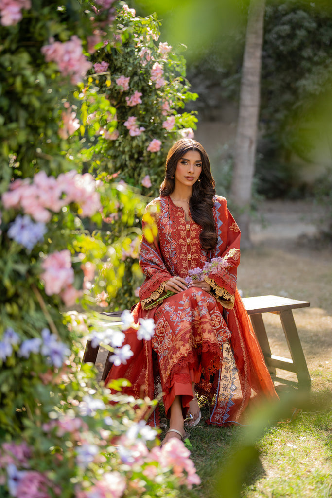 Florent | Chikankari Eid 25 | FLC- 2B - Official Florent stockist in UK - Sakeena London