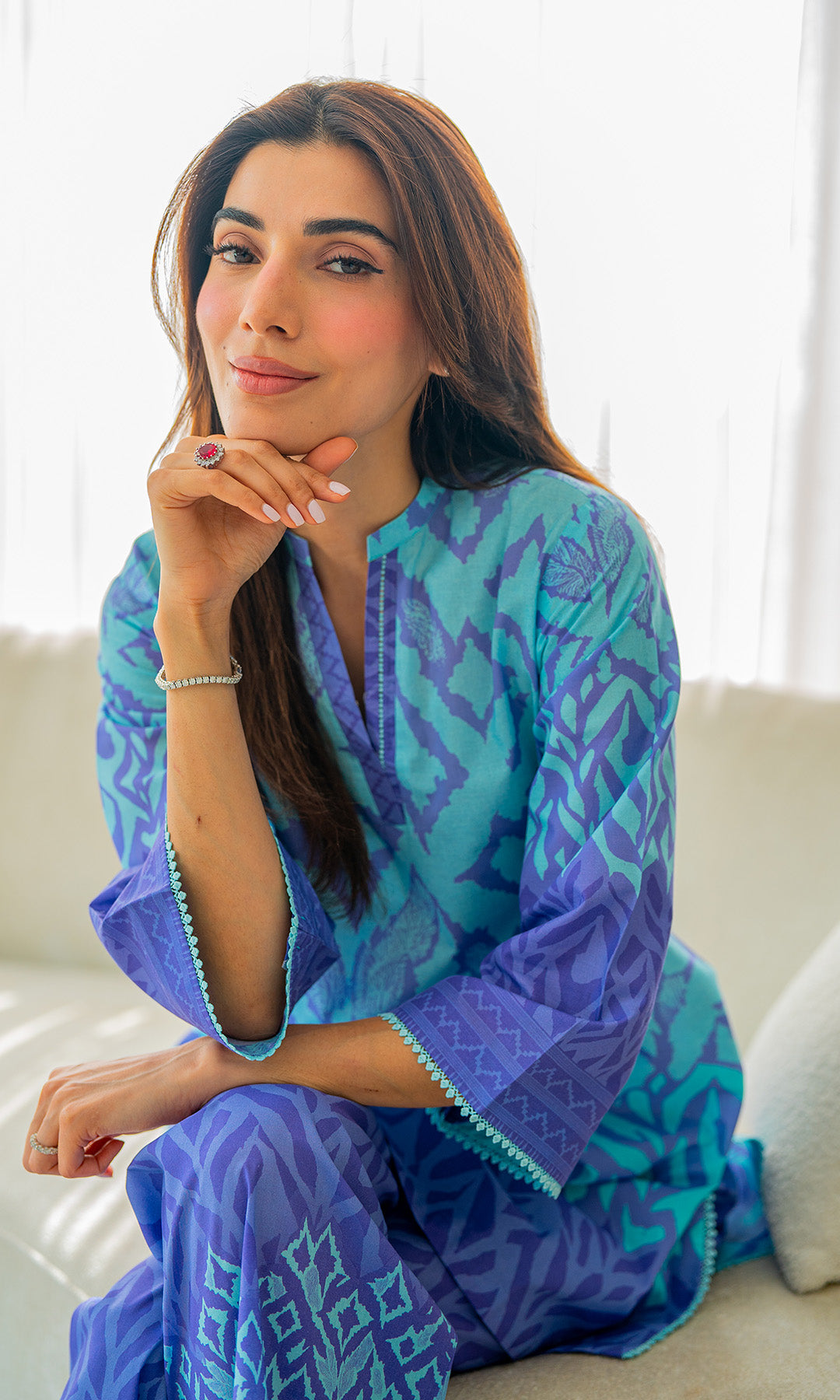 Sahar | Selene Vol 2 | Violet Veil - Official Sahar stockist in UK - Sakeena London