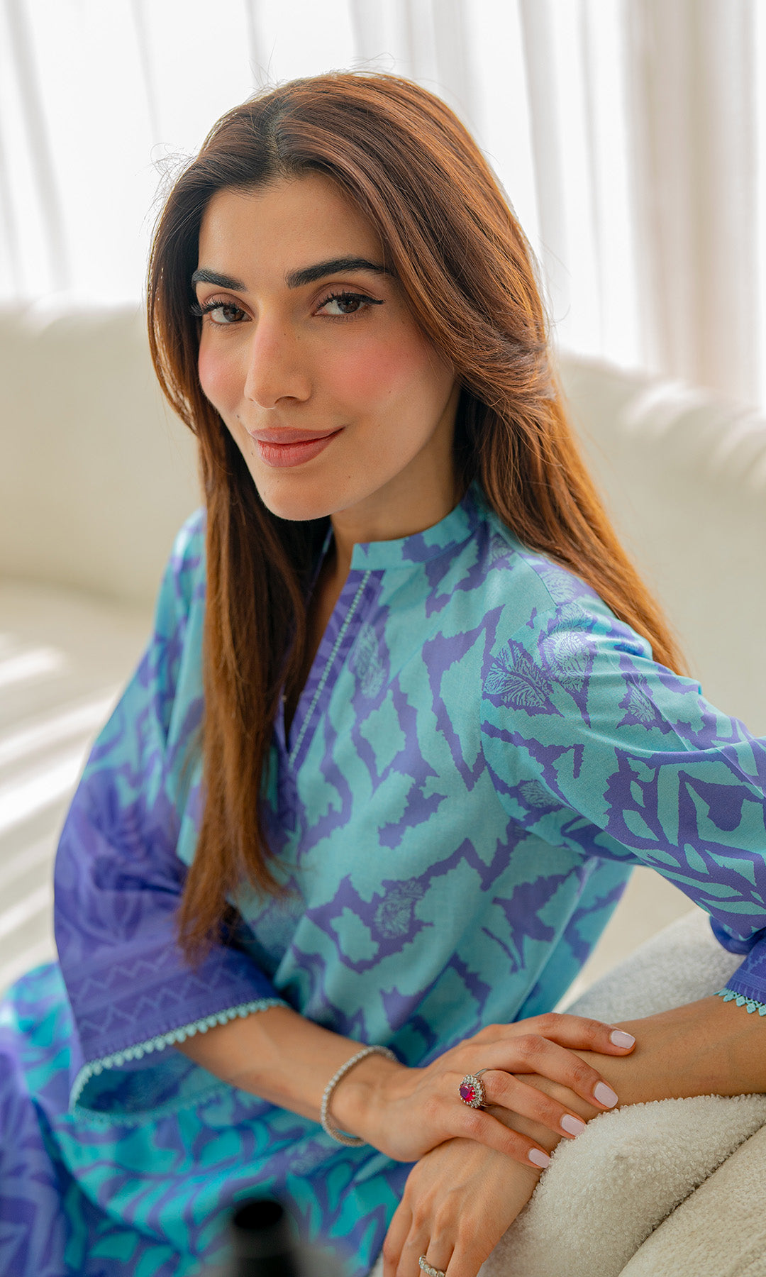 Sahar | Selene Vol 2 | Violet Veil - Official Sahar stockist in UK - Sakeena London