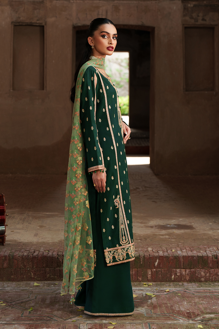 Saad Shaikh | Zaria Festive Pret 25 | EMERALD - Official Saad Shaikh stockist in UK - Sakeena London
