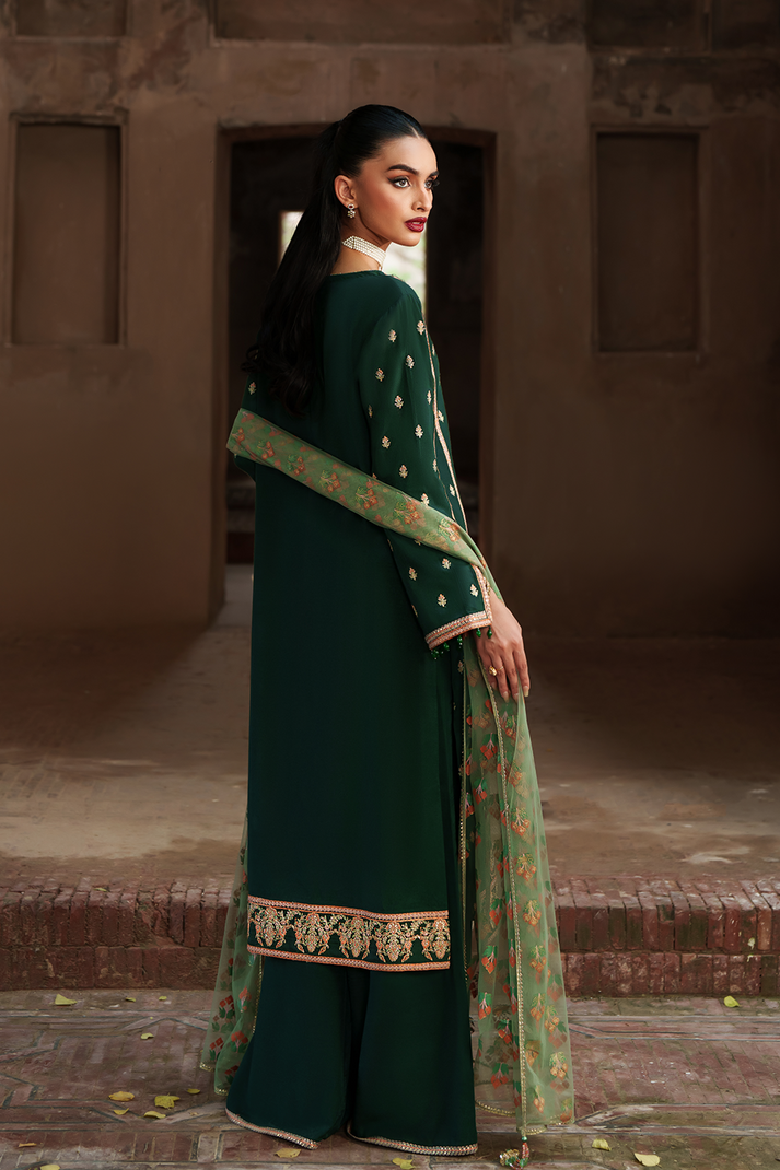 Saad Shaikh | Zaria Festive Pret 25 | EMERALD - Official Saad Shaikh stockist in UK - Sakeena London
