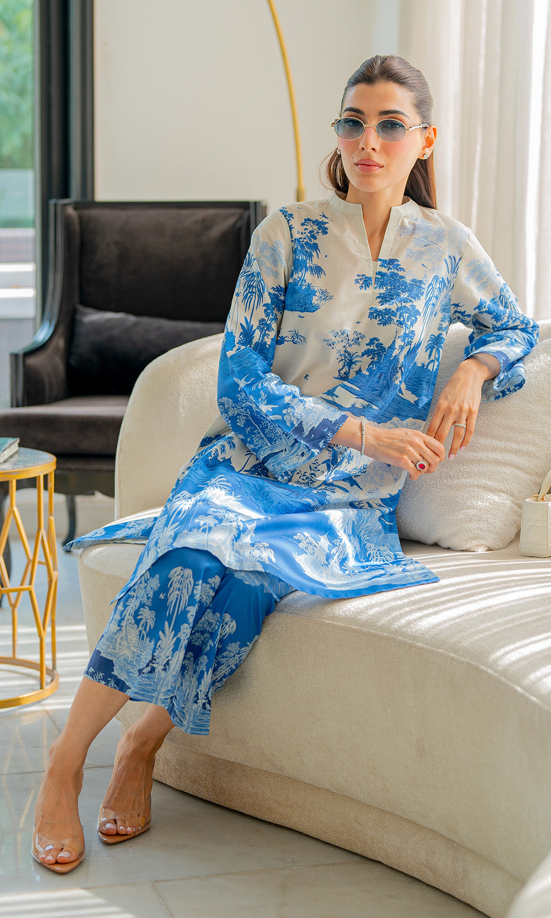 Sahar | Selene Vol 2 | Vignettes in Blue - Official Sahar stockist in UK - Sakeena London
