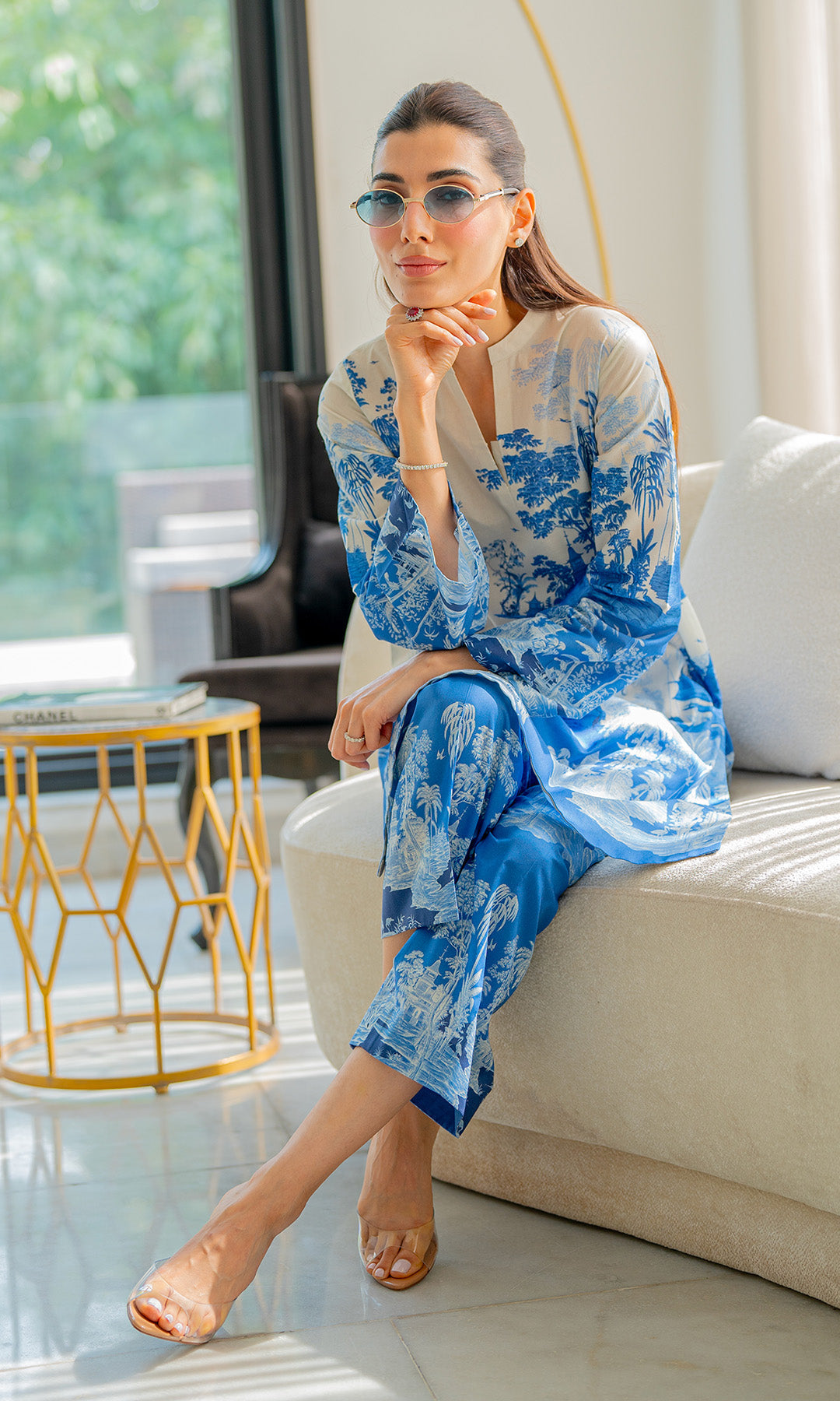 Sahar | Selene Vol 2 | Vignettes in Blue - Official Sahar stockist in UK - Sakeena London