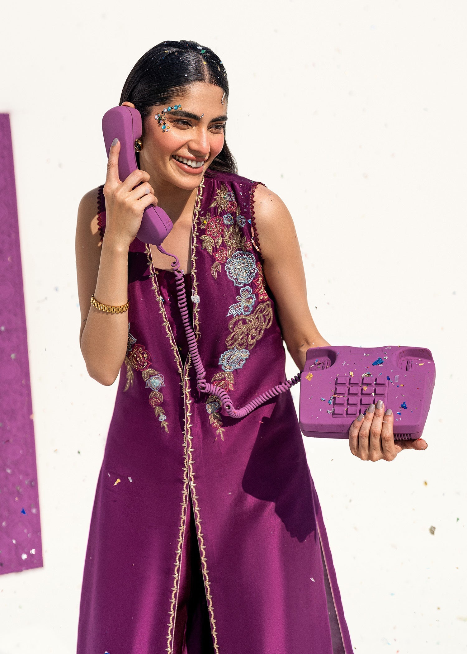 Umsha | Confetti 25 | MOONLIGHT MEADOW - Official Umsha stockist in UK - Sakeena London
