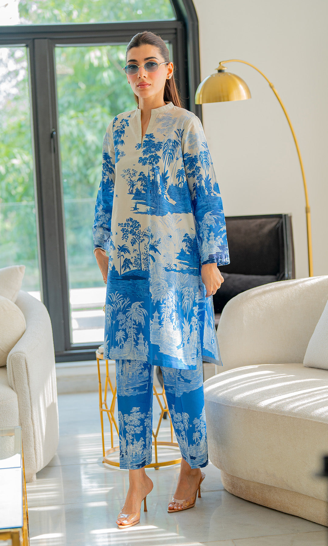 Sahar | Selene Vol 2 | Vignettes in Blue - Official Sahar stockist in UK - Sakeena London