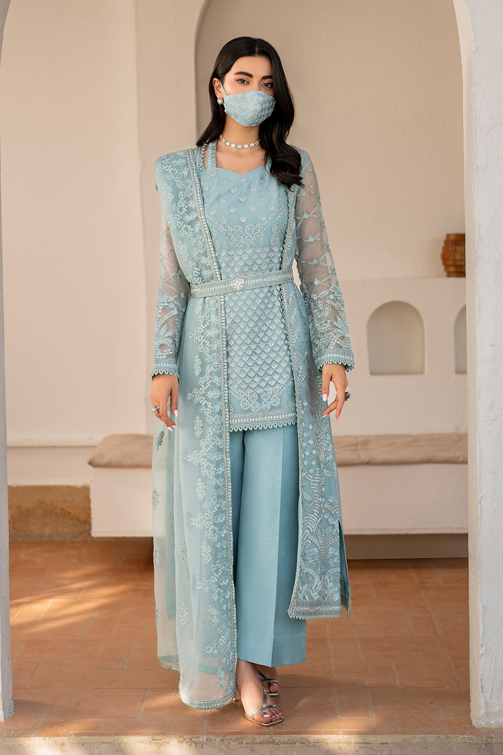 Flossie | Naqsh Formals | S-1405 (B) - Official Flossie stockist in UK - Sakeena London